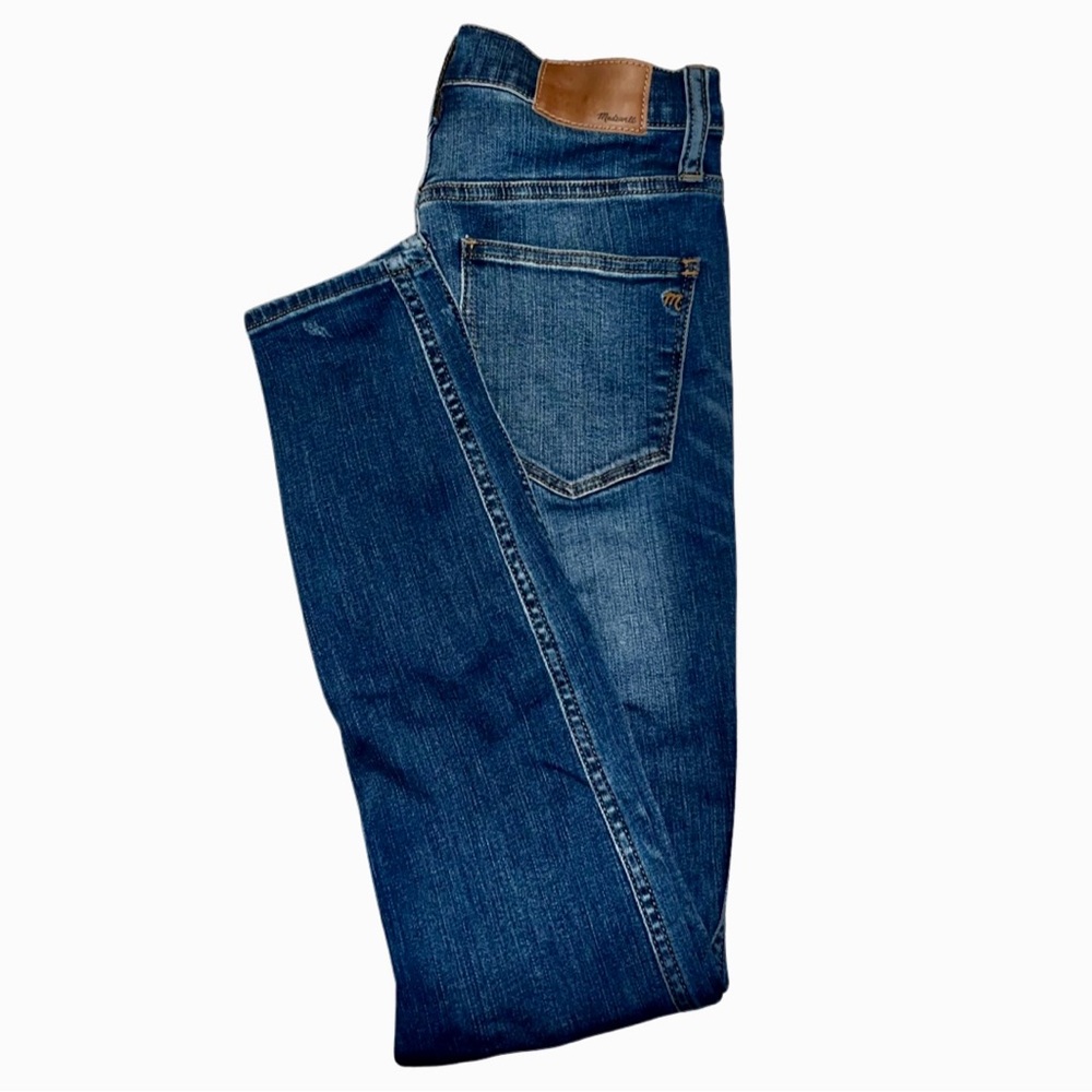 Madewell 10” High-Rise Skinny Jeans with Front Buttons